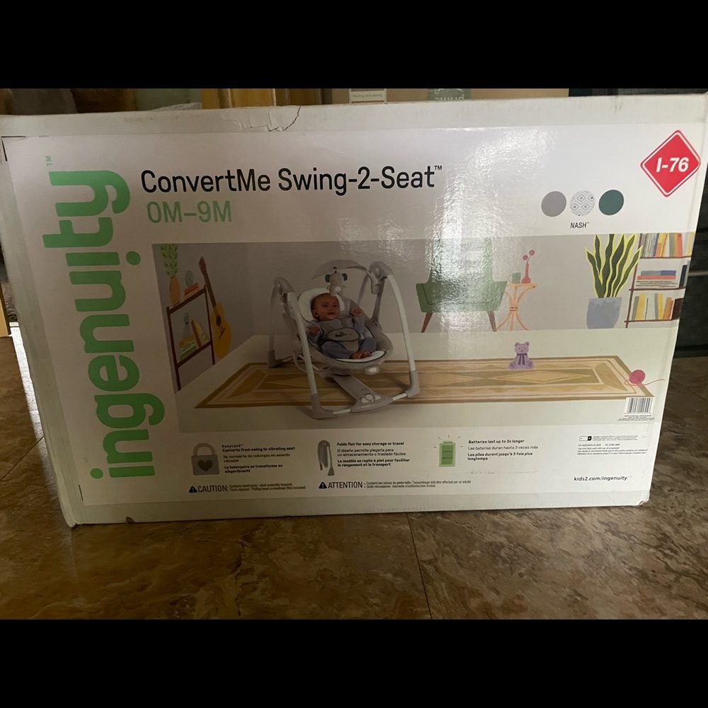 Convert Me Swing Set (New Never Opened)